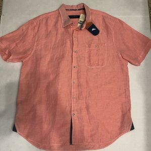 Tommy Bahama Men's Sand Linen Shirt NWT